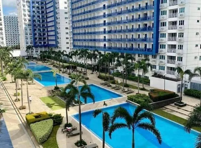 Shore1condo- Tel For At Mall Of Philippines 아파트 마닐라